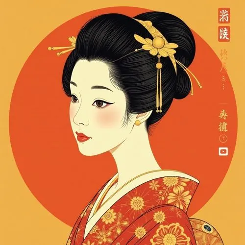 geiko,maiko,uemura,geisha,geisha girl,ukiyoe