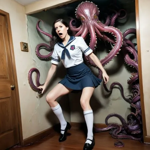 tentacled,lovecraftian,tentacular,tentacle,tentacles,octopussy,Illustration,Realistic Fantasy,Realistic Fantasy 47