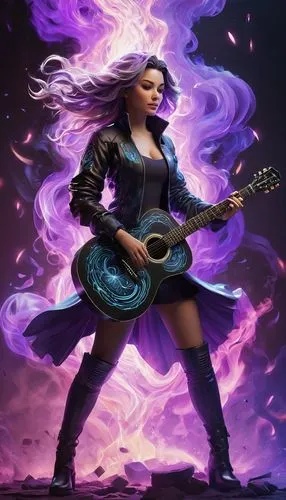 guitar,concert guitar,guitar player,electric guitar,playing the guitar,guitar solo,guitarist,lead guitarist,rosa ' amber cover,lady rocks,la violetta,the guitar,painted guitar,musician,art bard,violinist violinist of the moon,woman playing,guitars,rocker,jazz guitarist,Unique,3D,3D Character