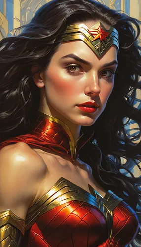 wonderwoman,wonder woman city,wonder woman,goddess of justice,super heroine,super woman,wonder,lasso,fantasy woman,woman power,heroic fantasy,detail shot,superhero background,head woman,figure of justice,lady justice,internationalwomensday,woman strong,strong women,meticulous painting,Illustration,Realistic Fantasy,Realistic Fantasy 03