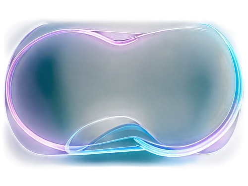 Transparent video overlay, glowing neon lights, futuristic sci-fi theme, curved lines, holographic effect, metallic material, reflective surface, shiny texture, close-up shot, panoramic view, high-con