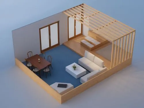 habitaciones,wooden mockup,3d rendering,miniature house,dog house frame,shared apartment,modern room,floorplan home,inverted cottage,an apartment,apartment,sketchup,3d render,smart home,small house,3d mockup,home interior,smartsuite,sky apartment,japanese-style room,Photography,General,Realistic