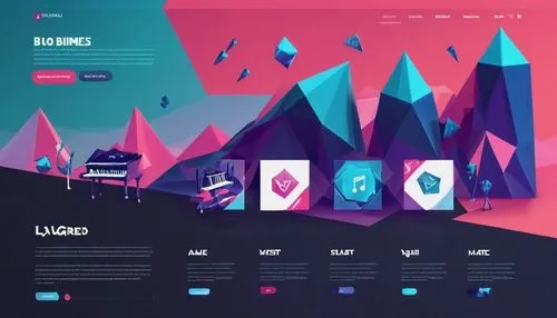 landing page,dribbble,vimeo,vimeo icon,flat design,univox,iudex,kiwanuka,vimeo logo,unicor,microsite,unio,dribbble logo,oio,web mockup,homepages,idents,ubii,luvox,geodon,Unique,3D,Low Poly