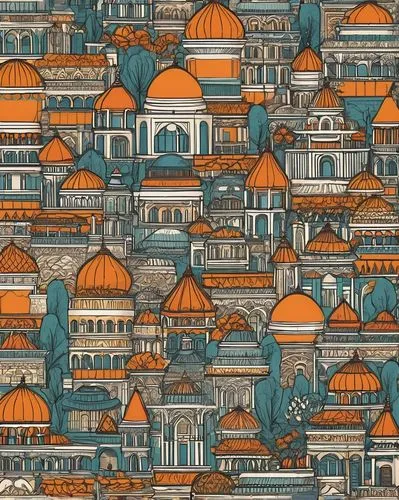 istanbul,mosques,big mosque,konya,kaleidoscape,ottomans,hagia sofia,persian architecture,ramadan background,roof domes,ottoman,kuala,inbursa,ankara,diwali wallpaper,vintage wallpaper,bilibin,damascus,grand mosque,anatolia,Illustration,Children,Children 06