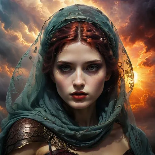 triss,fantasy portrait,boudicca,fantasy woman,fantasy picture,fantasy art,Conceptual Art,Oil color,Oil Color 11