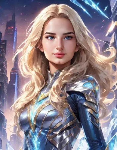 elsa,fantasy woman,samara,elenor power,goddess of justice,captain marvel,head woman,her,power icon,heroic fantasy,jaya,eufiliya,nova,silphie,cg artwork,she,libra,blonde woman,valerian,winterblueher,Digital Art,Anime