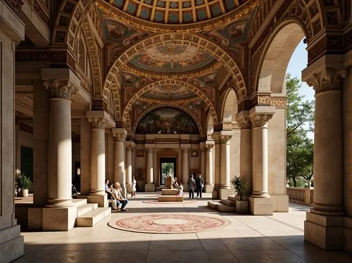 glyptotek,kunsthistorisches museum,archly,chhatris,vatican museum,smithsonian,peristyle,boston public library,cochere,mirogoj,ryswick,marble palace,glyptothek,arcaded,galleria,sackler,hall of nations,medinah,colonnades,salone