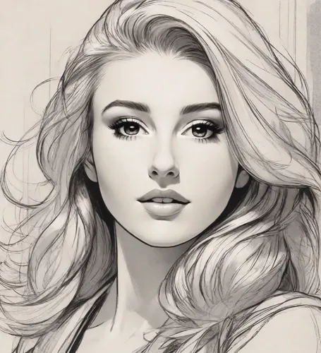 girl drawing,pencil drawings,digital painting,girl portrait,pencil drawing,fashion illustration,charcoal pencil,drawing mannequin,romantic portrait,young woman,illustrator,vintage drawing,fantasy portrait,digital drawing,graphite,angel line art,pencil art,woman face,marilyn,study