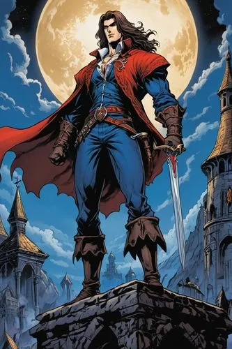 grimjack,castlevania,zagor,seregil,mordru,alatriste,Illustration,American Style,American Style 13