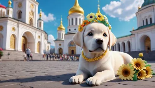 golden crown,czarist,dognin,czar,smolny,tsars,ukraine,golden retriever,gold castle,hrh,pugmire,catherine's palace,gold crown,romanov,aleksandr,ruzowitzky,russland,coronation,tsar,tsardom,Unique,3D,3D Character