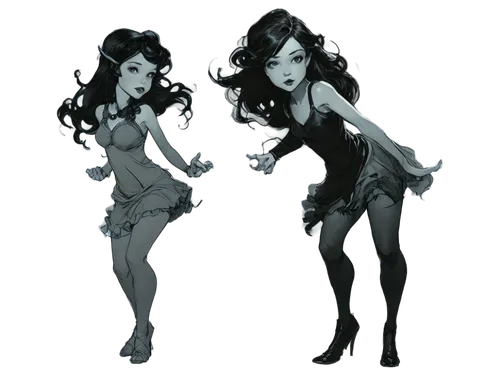 derivable,witchblade,zatanna,daffney,lorelai,aradia,enchantress,inara,bjork,the enchantress,karpas,burlesques,dryads,radebaugh,dita,set of cosmetics icons,caitlyn,fashion vector,khora,melora,Illustration,Paper based,Paper Based 17