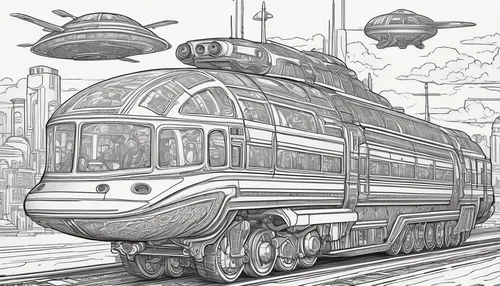 galaxy express,satellite express,ghost locomotive,zeppelins,sci fiction illustration,locomotive,train wagon,electric train,long-distance train,electric locomotives,star line art,tank cars,train car,ghost train,electric locomotive,hogwarts express,sky train,the train,merchant train,amtrak,Illustration,Black and White,Black and White 14