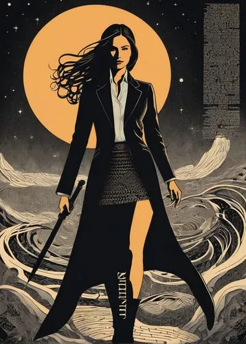 promethea,mazzucchelli,zatara,selene,moonwalked,sci fiction illustration,mazzitelli,blumstein,hellblazer,satrapi,mckelvie,moonwalks,comic halftone woman,sprint woman,hecate,elektra,cassaday,nextwave,moonwalk,woman walking,Illustration,Vector,Vector 21