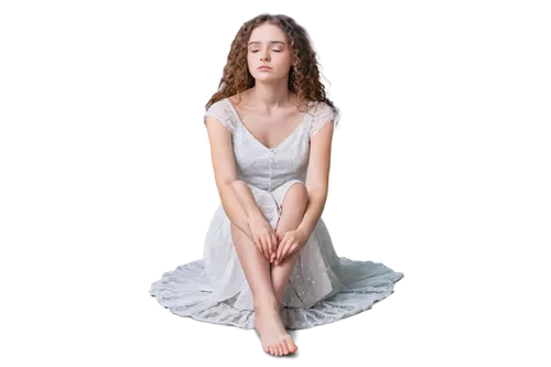 girl on a white background,nightdress,girl in a long dress,portrait background,girl in white dress,nightgown,white winter dress,girl in cloth,woman sitting,pale,effortlessness,euridice,fiordiligi,eurydice,colorizing,girl in a long,torn dress,a floor-length dress,white lady,white dress,Art,Artistic Painting,Artistic Painting 33