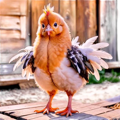 cockerel,baby chicken,portrait of a hen,dwarf chickens,bantam,yellow chicken,pullet,polish chicken,hen,domestic chicken,vintage rooster,chicken bird,silkie,fluffed up,redcock,chicken,chick,chicken 65,gallus,landfowl,Illustration,Japanese style,Japanese Style 01