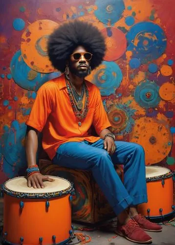 questlove,afrotropic,afroman,duritz,afros,afroasiatic,Illustration,Children,Children 03