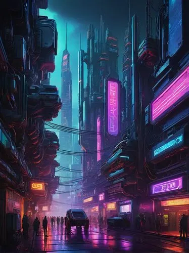 futuristic landscape,cyberpunk,cityscape,metropolis,futuristic,fantasy city,dystopian,scifi,dystopia,colorful city,ancient city,shinjuku,sci-fi,sci - fi,vapor,shanghai,urban,vast,suburb,city at night,Art,Artistic Painting,Artistic Painting 02