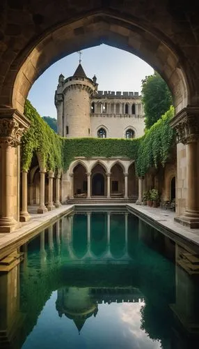 alhambra,parador,castle sans souci,alcazar,water palace,alcazar of seville,chittorgarh,granada,dorne,courtyard,baoli,vizcaya,inside courtyard,chateau,alcazaba,reflecting pool,amanresorts,degauque,alamo,piscina,Photography,Artistic Photography,Artistic Photography 01