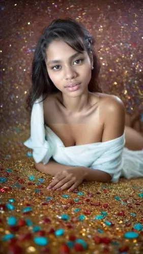 Tienes el cielo en tus ojos y en tu boca un manantial eterno de dulces besos,an image of a woman posing for the camera,lumidee,kimberlain,jurnee,blurred background,maisuradze,pilipina,nahri,mapei,ocas