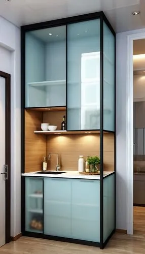 modern kitchen interior,modern kitchen,minibar,cupboards,walk-in closet,cupboard,storage cabinet,cabinets,gaggenau,kitchen design,pantry,cabinetry,glass wall,highboard,modern decor,dumbwaiter,interior modern design,contemporary decor,scavolini,metal cabinet,Photography,General,Realistic