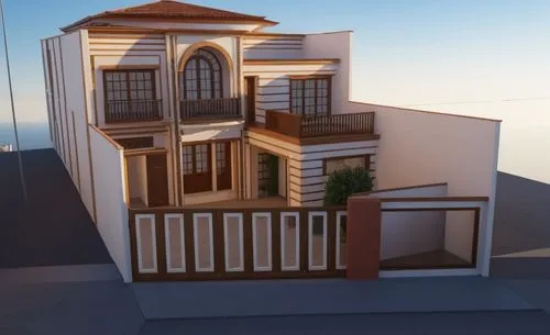 3d rendering,sketchup,model house,block balcony,revit,habitaciones,render,vivienda,3d render,two story house,miniature house,balconied,3d model,residencial,sky apartment,balcony,3d rendered,balconies,renders,verandahs,Photography,General,Realistic