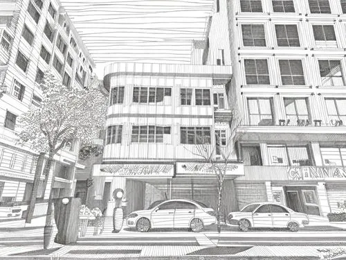 3d rendering,city corner,wireframe graphics,207st,business district,street view,downtown,urban design,motomachi,store fronts,street plan,san francisco,multi-story structure,rendering,intersection,urban landscape,kirrarchitecture,wireframe,office buildings,white buildings,Design Sketch,Design Sketch,Fine Line Art