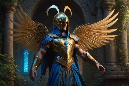 archangel,the archangel,garuda,uriel,guardian angel,horus,messenger of the gods,paysandisia archon,poseidon god face,ankh,pharaoh,business angel,high priest,stone angel,gonepteryx cleopatra,angelology,athena,poseidon,pharaonic,helios,Illustration,Realistic Fantasy,Realistic Fantasy 27