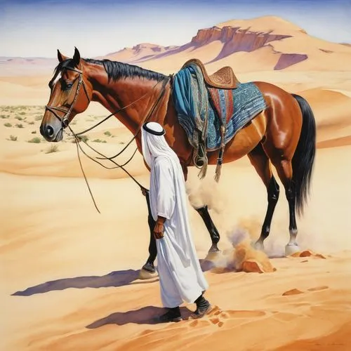 arabian horse,arabians,arabian horses,bedouin,tuareg,horse herder,masar,united arabic emirates,thoroughbred arabian,arabian,libyan desert,bedouins,liwa,semidesert,emirati,al qurayyah,quatar,emirate,united arab emirates,nasruddin,Illustration,Retro,Retro 20