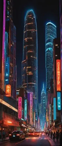 cybercity,guangzhou,shanghai,cybertown,coruscant,city at night,metropolis,coruscating,lumpur,fantasy city,megacorporations,chongqing,cyberport,futuristic landscape,megacorporation,kowloon,futuristic,chengli,cityzen,shangai,Illustration,Abstract Fantasy,Abstract Fantasy 04