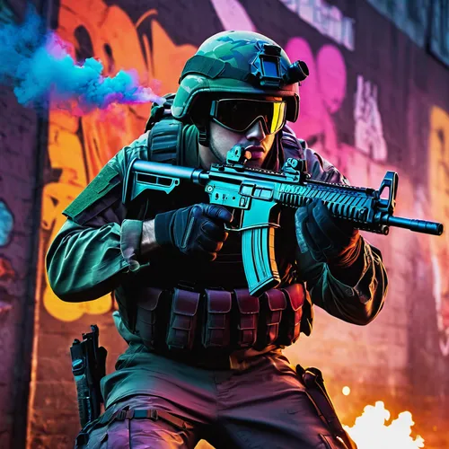 m4a4,m4a1,kalashnikov,smoke background,vigil,swat,dissipator,pink vector,fuze,grenadier,operator,mute,m4a1 carbine,gas grenade,carbine,ballistic vest,mercenary,free fire,hk,assault rifle,Photography,Fashion Photography,Fashion Photography 24