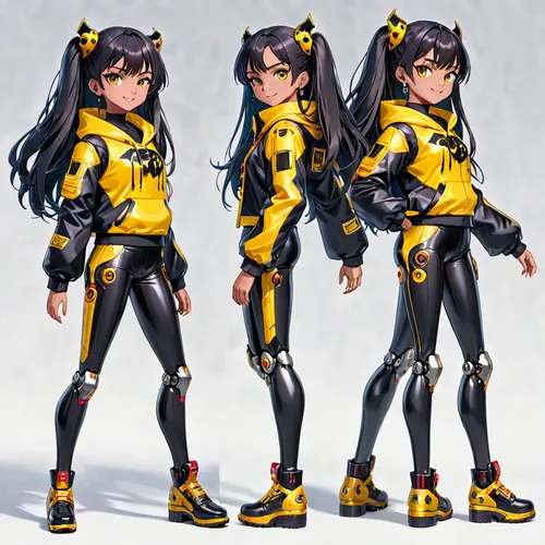 bumblebee,kotobukiya,yuzu,yang,bumblebees,nico,wasp,tiger python,game figure,sprint woman,ephedra,stand models,senna,yellow and black,yellow jacket,cyber glasses,honolulu,female hares,a uniform,cynosbatos,Anime,Anime,General