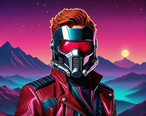 star-lord peter jason quill,nanites,timecop,celldweller,pyro,ranger,Conceptual Art,Sci-Fi,Sci-Fi 12