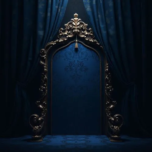 the throne,throne,a curtain,curtain,theater curtain,theatre curtains,blue room,stage curtain,theater curtains,antique background,four poster,award background,curtains,the door,ornate room,proscenium,the crown,portrait background,bedchamber,royale,Photography,General,Realistic