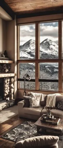 alpine style,the cabin in the mountains,livingroom,winter window,sunshinevillage,house in the mountains,valdres,living room,house in mountains,natuzzi,hemsedal,chalet,snohetta,ski station,ski resort,beautiful home,modern living room,ski facility,family room,lago grey,Illustration,Black and White,Black and White 11