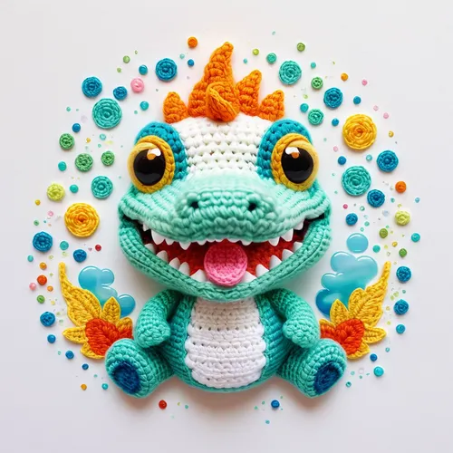 bulbasaur,crochet pattern,teal stitches,stitch,cuthulu,crochet,little crocodile,piñata,lego pastel,chinese water dragon,pixaba,painted dragon,little alligator,crocodile,water creature,salt water crocodile,stitch border,wonder gecko,dragon design,alligator,Illustration,Japanese style,Japanese Style 01