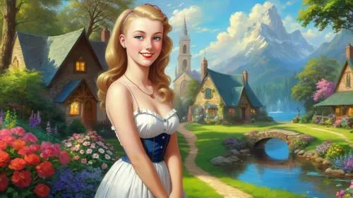 dorthy,fantasy picture,fairy tale character,eilonwy,princess anna,storybook character,cendrillon,thumbelina,princess sofia,rapunzel,cinderella,satine,alice in wonderland,prinses,love background,prinzessin,landscape background,fantasy art,fairyland,disneyfied