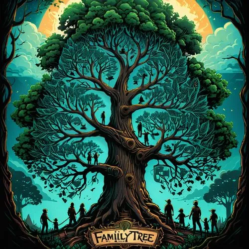 family tree,tree of life,celtic tree,colorful tree of life,magic tree,flourishing tree,the branches of the tree,zacchaeus,yggdrasil,tree,penny tree,fatherree,familysearch,tree grove,forest tree,the dawn family,bodhi tree,tangerine tree,families,the roots of trees,Illustration,Realistic Fantasy,Realistic Fantasy 25