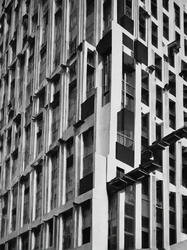 glass facades,structure artistic,office buildings,city blocks,row of windows,details architecture,abstract corporate,buildings,lattice windows,brutalist architecture,glass building,london buildings,tall buildings,balconies,architecture,high rises,slat window,willis building,high-rise building,blackandwhitephotography,Photography,Black and white photography,Black and White Photography 08