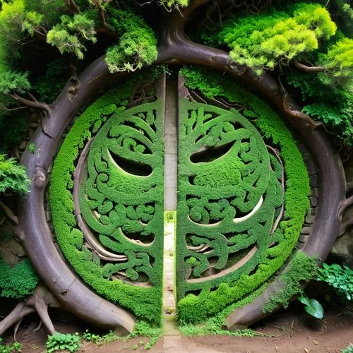 garden door,japanese garden ornament,green garden,koru,japan garden,portal,wood gate,hrab,anahata,tsuba,fairy door,garden sculpture,nasu,carved wall,kamakura,jamahiriya,mihrab,oriental lantern,nakahata,iron door,Unique,Paper Cuts,Paper Cuts 05