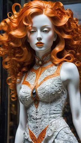 siryn,bodypainting,body painting,artist's mannequin,madelyne,huiraatira,bodypaint,romanoff,background ivy,teela,witchblade,woman sculpture,redhead doll,rasputina,demona,epica,mesmero,bloodrayne,neon body painting,ivy,Art,Artistic Painting,Artistic Painting 38