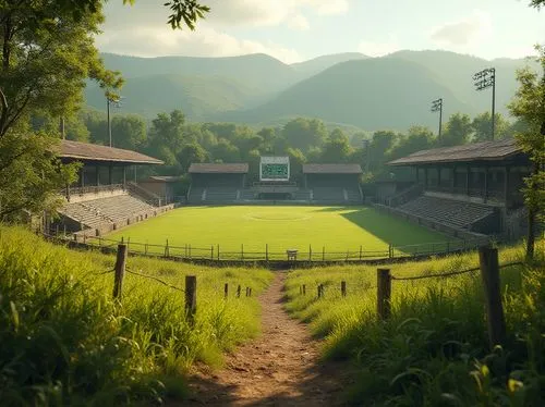 forest ground,soccer field,appalachia,baseball field,cullowhee,geoffroi,athletic field,baseball stadium,maracana,geoffroy,stadiums,newlands,baseball diamond,stadia,brookvale,football stadium,coritiba,grassfields,stadio,outfields,Photography,General,Realistic