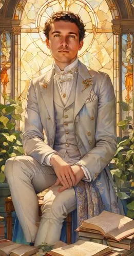 napoleon bonaparte,jane austen,butler,portrait background,aristocrat,napoleon,angel moroni,the groom,priesthood,scholar,church painting,abraham lincoln,zoroastrian novruz,austin cambridge,romantic portrait,colonial,custom portrait,el salvador dali,mormon,male elf,Digital Art,Classicism