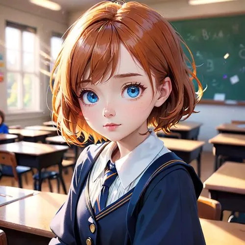 cinnamon girl,classroom,honoka,teacher,girl studying,classroom training,tutor,kotobukiya,anime 3d,worried girl,darjeeling,student,academic,nora,euphonium,detention,anime girl,school uniform,nemo,beautiful pencil,Anime,Anime,Cartoon