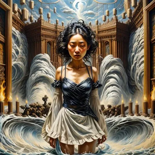 sirene,struzan,promethea,amphitrite,delwyn,clytemnestra,rongfeng,fantasy picture,fantasy art,thyatira,tsuneo,inanna,ceromitia,hypatia,arethusa,goddess of justice,the wind from the sea,atlantica,niobe,ariadne