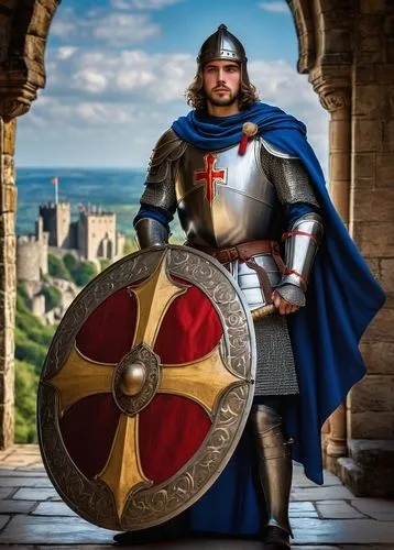 hospitaller,castleguard,alnwick castle,castellan,arthurian,guardsmark,medieval,legionary,danelaw,aegon,crusader,cataphract,peredur,gawain,thorleif,tantallon castle,thunderer,roman soldier,warden,heroica,Illustration,Abstract Fantasy,Abstract Fantasy 08