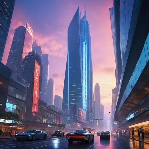 guangzhou,futuristic landscape,cybercity,shanghai,coruscant,shenzhen,futuristic architecture,chongqing,harbour city,shangai,kaidan,cybertown,chengdu,superhighways,cyberport,shenzen,concept art,skyscrapers,metropolis,chengli,Conceptual Art,Fantasy,Fantasy 07