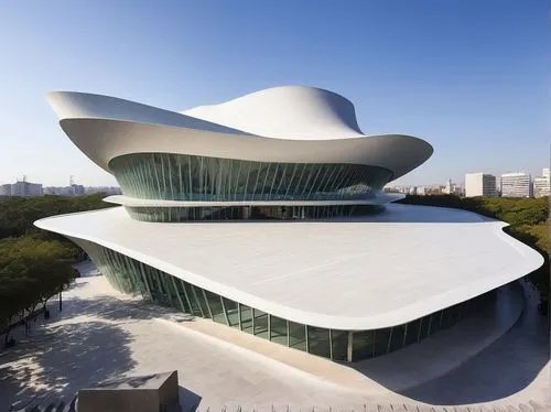 futuristic art museum,soumaya museum,disney hall,calatrava,guggenheim museum,futuristic architecture,philharmonie,auditorio,morphosis,champalimaud,tempodrom,libeskind,niemeyer,snohetta,soumaya,segerstrom,bjarke,etfe,qinzhou,vinoly,Art,Artistic Painting,Artistic Painting 08