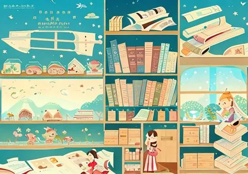 book wall,book store,bookshop,bookcase,bookshelves,bookstore,novels,bookshelf,children's room,books,library,the little girl's room,treasure house,books pile,scrapbook background,library book,studio ghibli,background scrapbook,children's bedroom,piano books,Game&Anime,Doodle,Children's Illustrations,Game&Anime,Doodle,Children's Illustrations