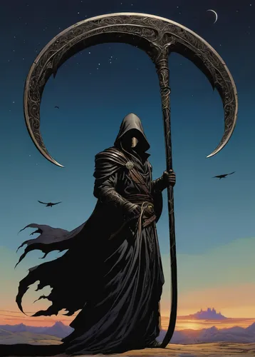 Somnolent Scythe: A razor-sharp scythe that harvests the essence of dreams. With each swing, it severs the dreamer's connection to their dreams, causing them to awaken abruptly, often with vivid memor