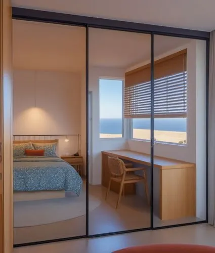 japanese-style room,modern room,window with sea view,smartsuite,sleeping room,bedrooms,Photography,General,Realistic